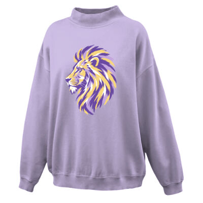 Lion Head - Pennant Saltwash Mockneck Thumbnail